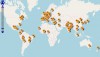Sự kiện SFD năm nay diễn ra đồng thời tại 83 địa điểm ở khắp các châu lục trên toàn thế giới. Nguồn: softwarefreedomday.org
