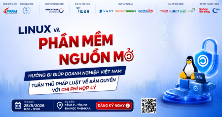Mở bán Early Bird hội thảo VFOSSA 2026: Giải pháp giúp doanh nghiệp tuân thủ bản quyền với chi phí hợp lý