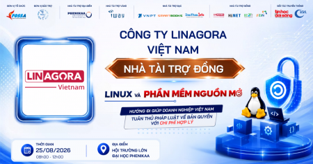Công ty LINAGORA Việt Nam đồng hành cùng sự kiện Linux & Phần mềm Nguồn mở với vai trò Nhà tài trợ Đồng