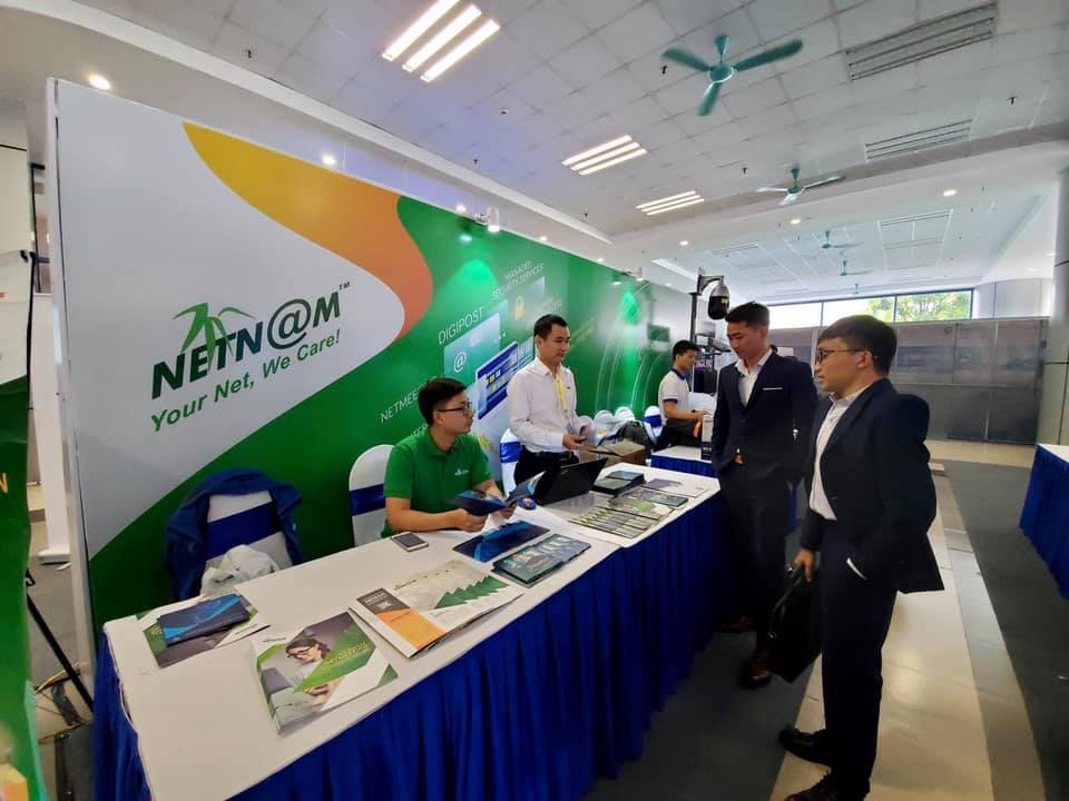 Gian hàng của Công ty Cổ phần NetNam tại TECHFEST 2020