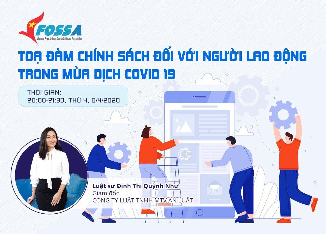 Tọa đàm VFOSSA 08 04 2020 Chính sách với người lao động mùa COVID