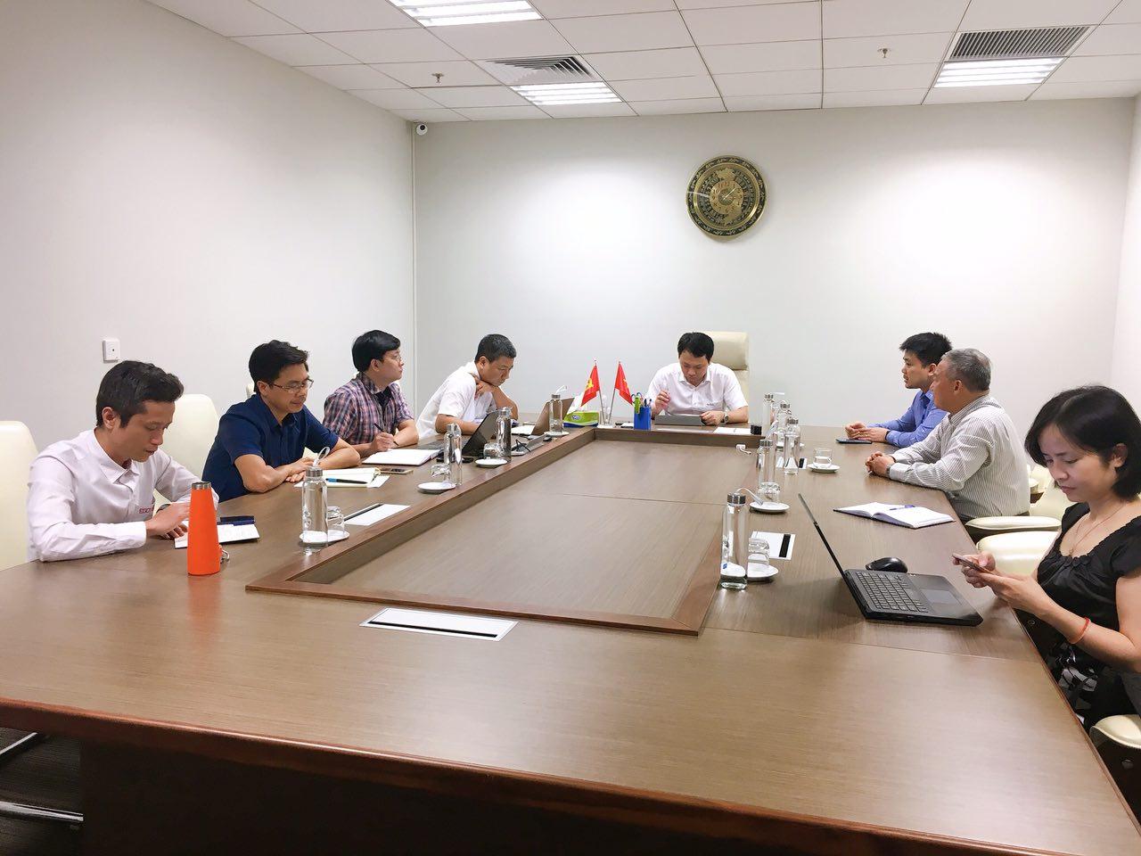 VFOSSA làm việc với Cục Tin học hóa - Bộ Thông tin và Truyền thông bàn về vấn đề phát triển nguồn mở tại Việt Nam