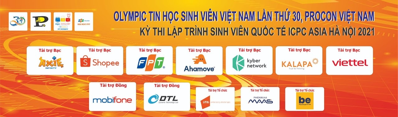 Tổng kết khối thi Phần mềm nguồn mở - cuộc thi Cuộc thi Olympic Tin học Sinh viên toàn quốc lần thứ 30