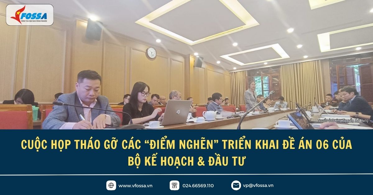 Cuộc họp tháo gỡ các “điểm nghẽn” triển khai Đề án 06 của Bộ KH&ĐT