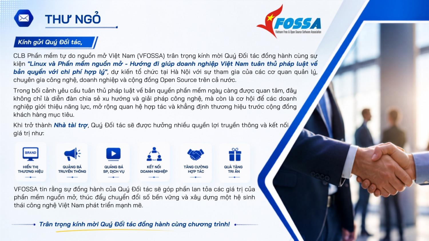 Đồng hành cùng VFOSSA 2026: Giải pháp nâng tầm thương hiệu và kết nối B2B với cộng đồng doanh nghiệp công nghệ Việt