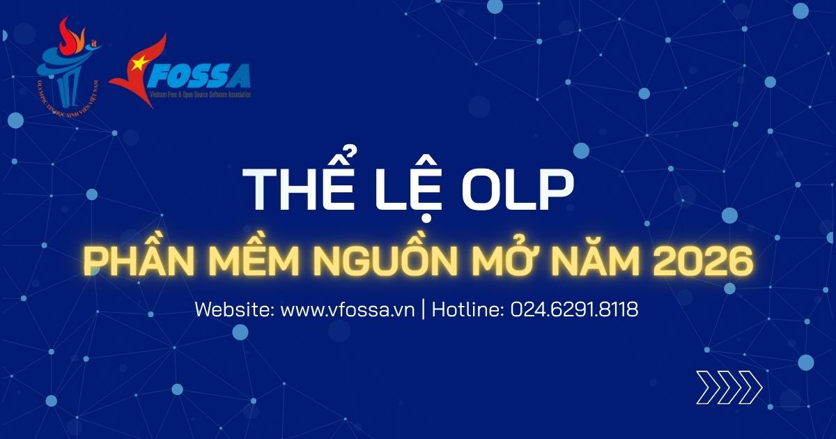 Thể lệ OLP Phần mềm nguồn mở năm 2026