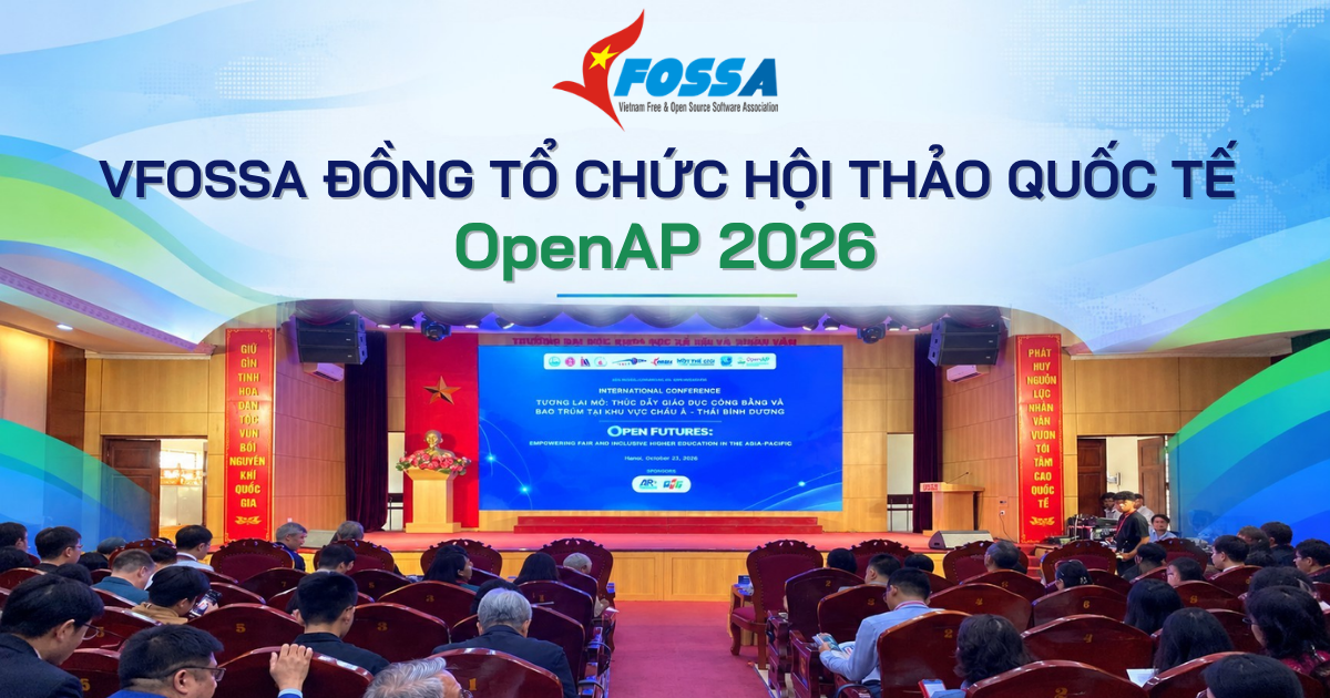 VFOSSA đồng tổ chức Hội thảo quốc tế OpenAP 2026